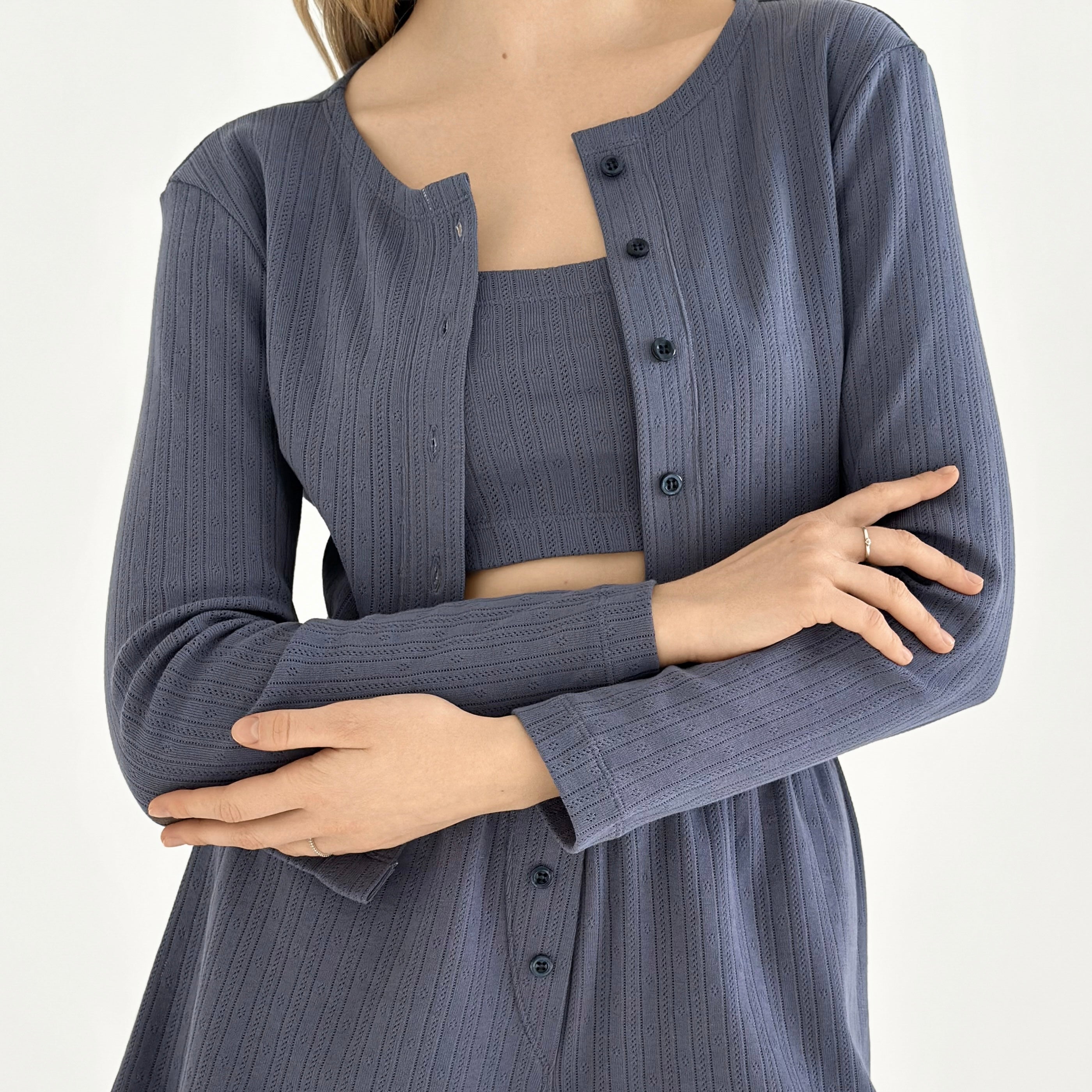 Ribana longsleeve blue