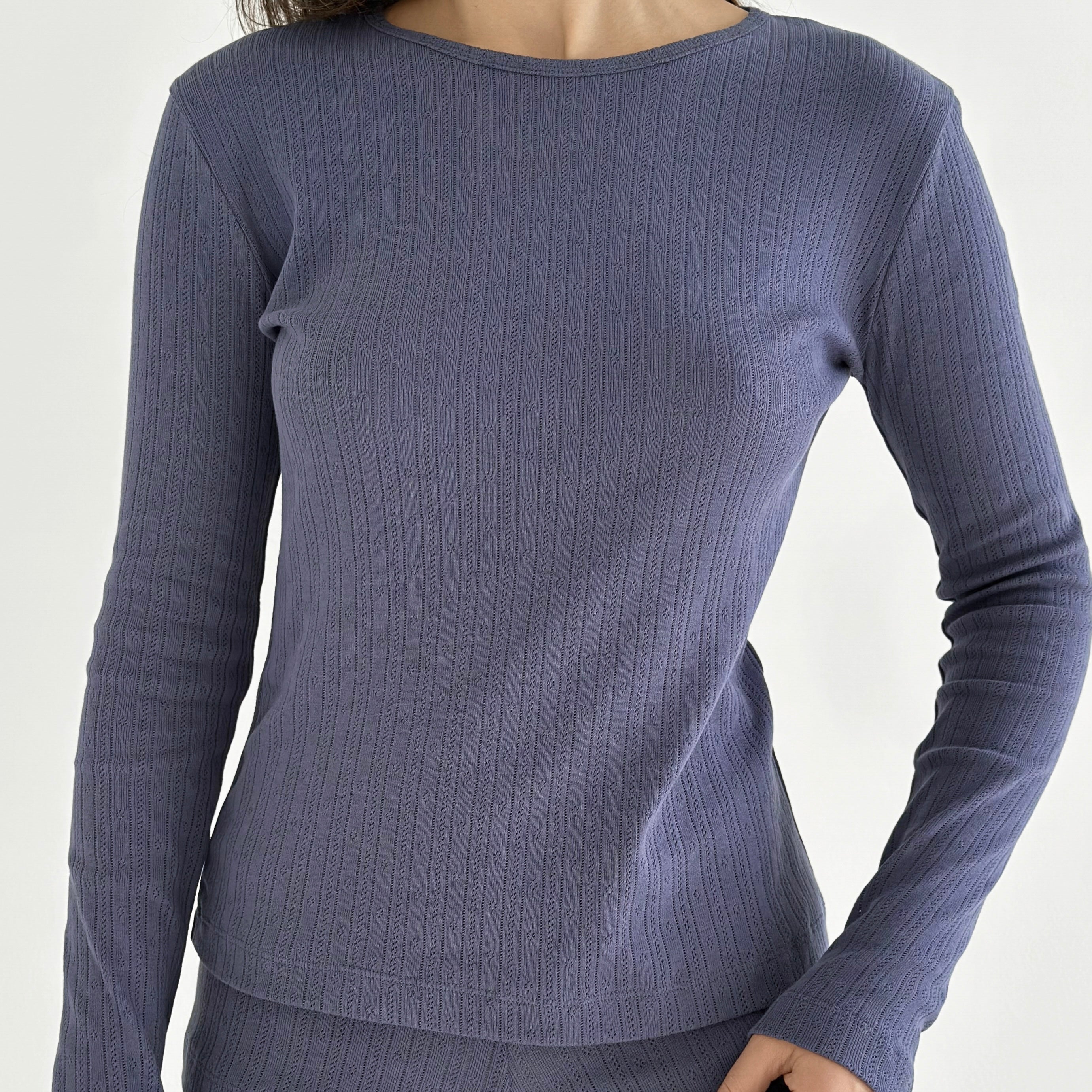 Ribana longsleeve (without button) blue