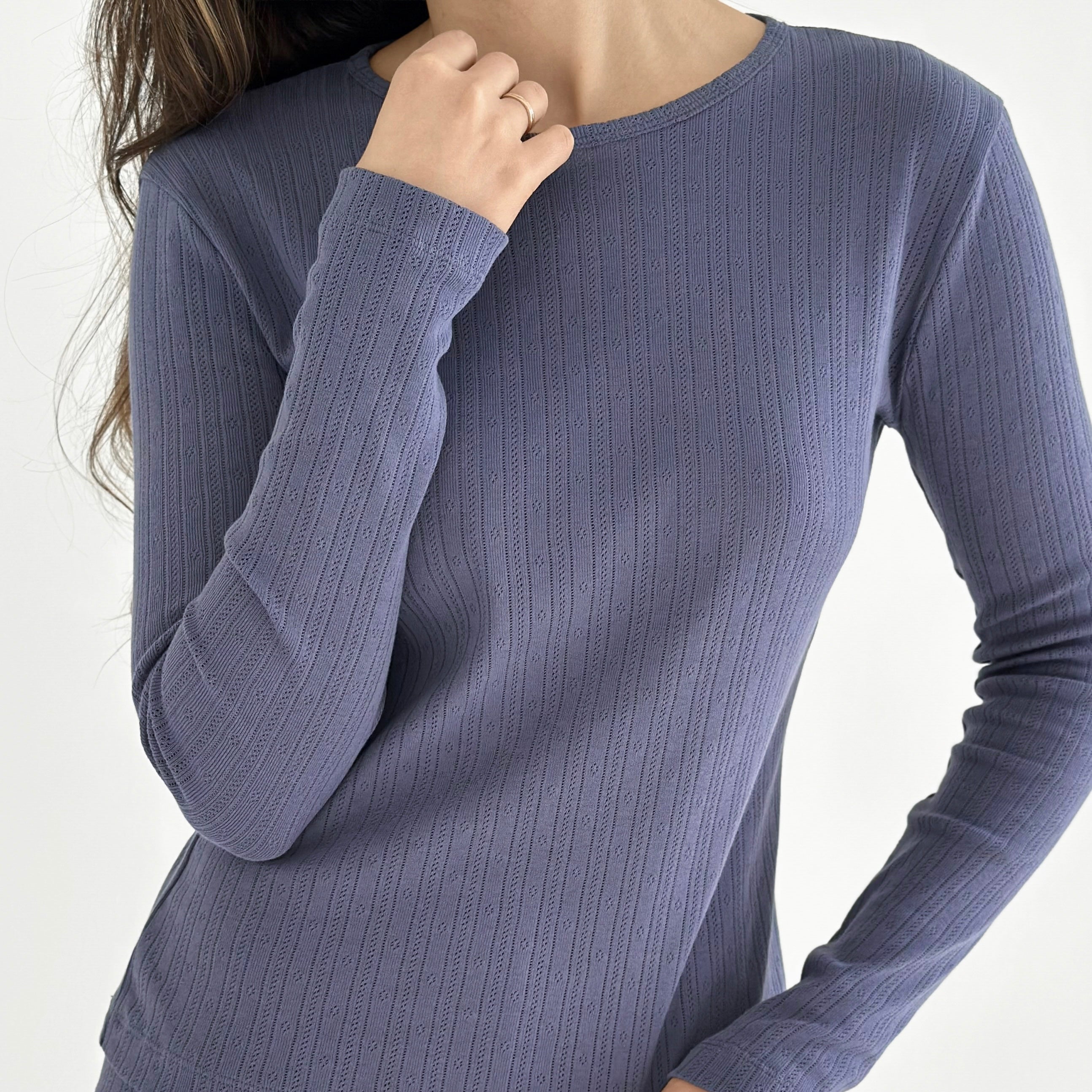 Ribana longsleeve (without button) blue