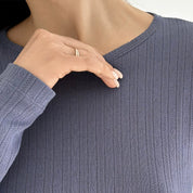 Ribana longsleeve (without button) blue