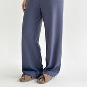Ribana wide pants blue