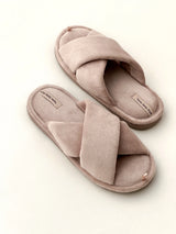 Women's slippers HS-VL velour Latte