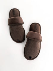 Men's slippers HS-OZ velveteen