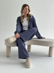 Suit Jacket and Pants 2-thread blue