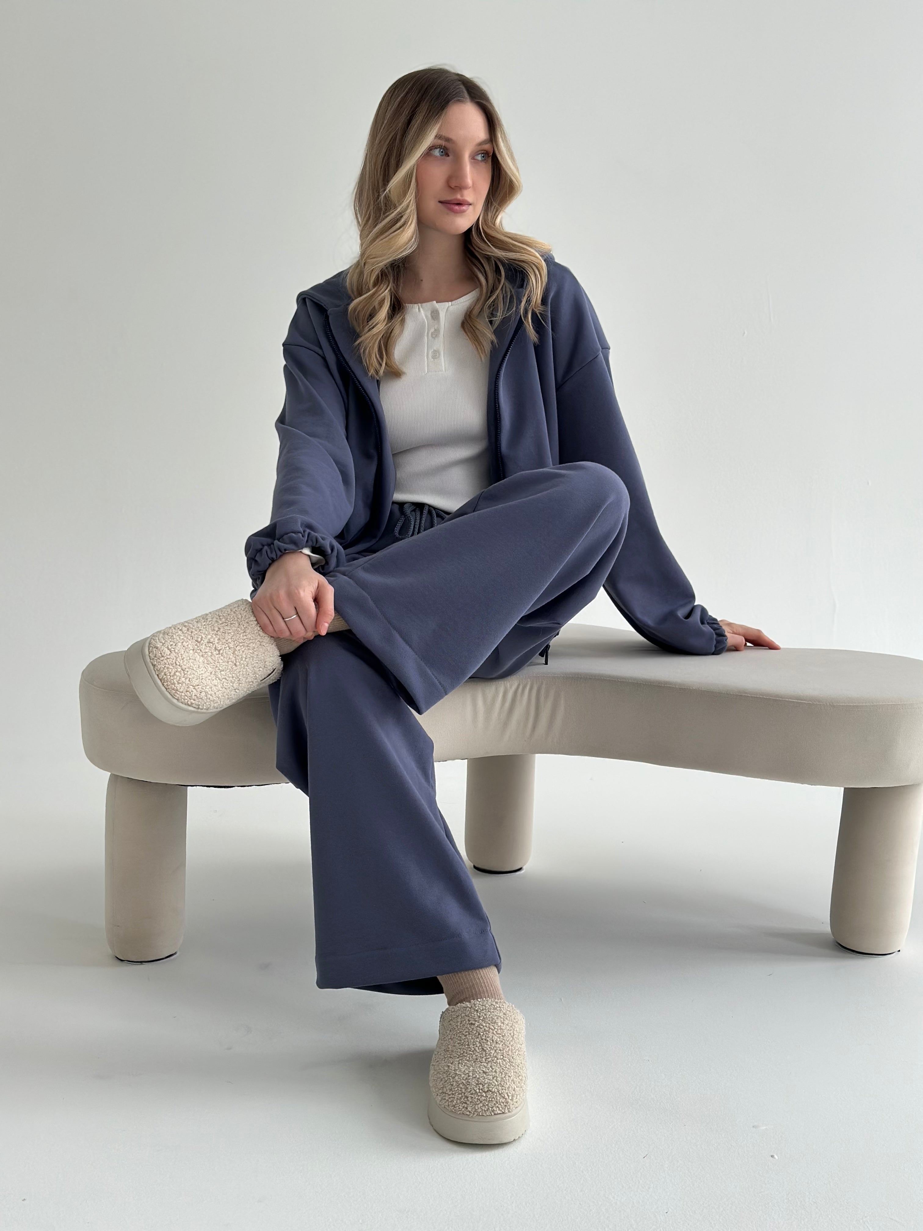 Suit Jacket and Pants 2-thread blue