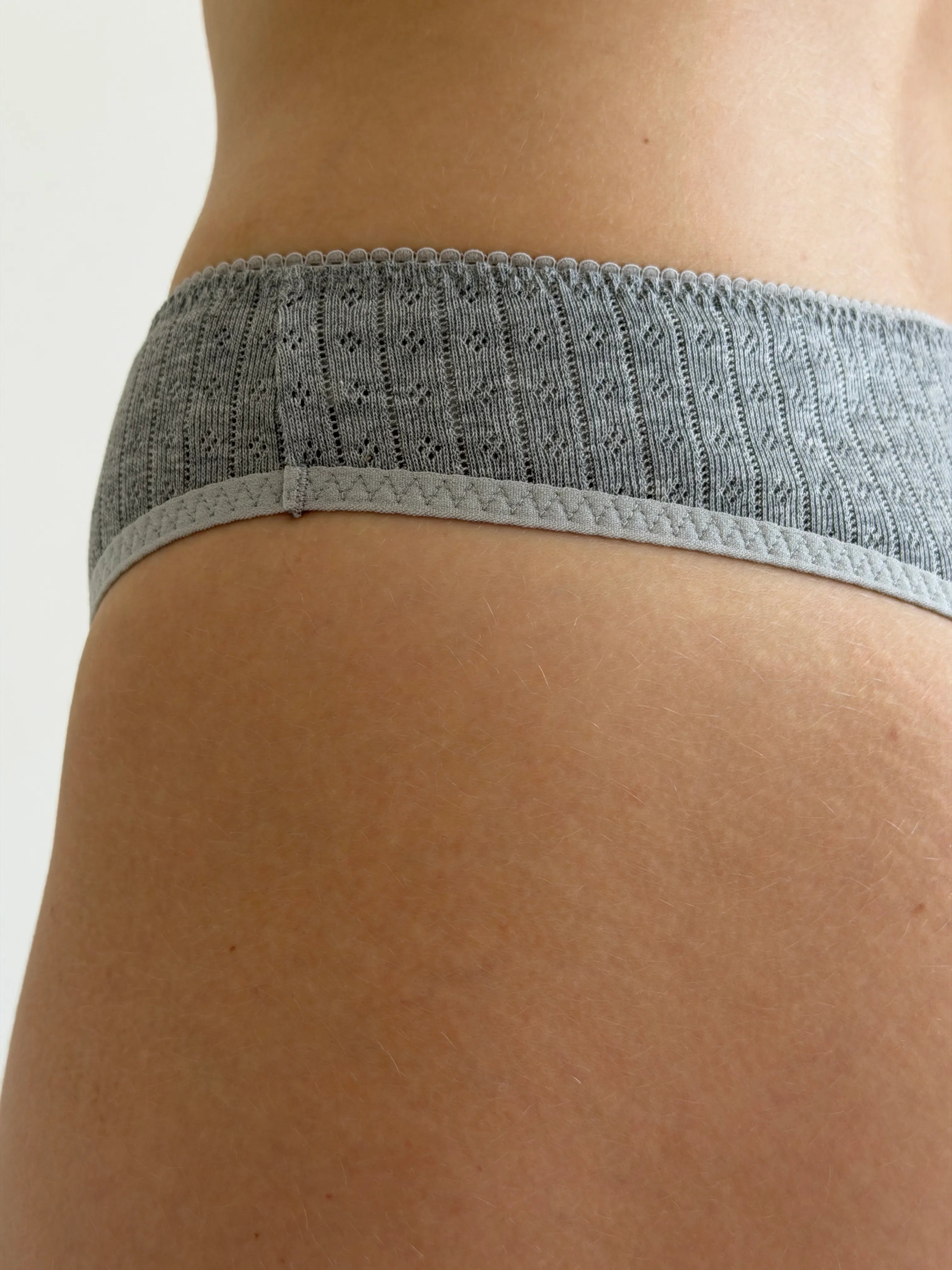 Underwear panties Thongs anthracite ribana