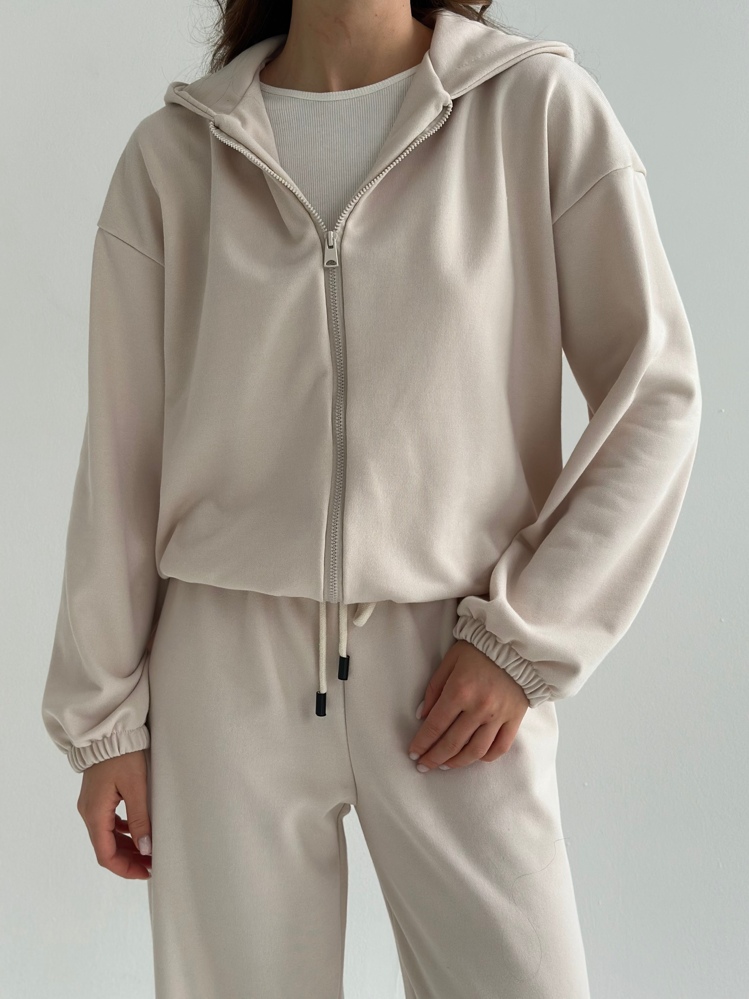 Suit Jacket and Pants 2-thread milky