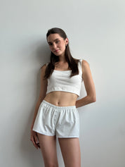 Ribbed top mini milk