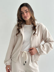 Suit Jacket and Pants 2-thread milky