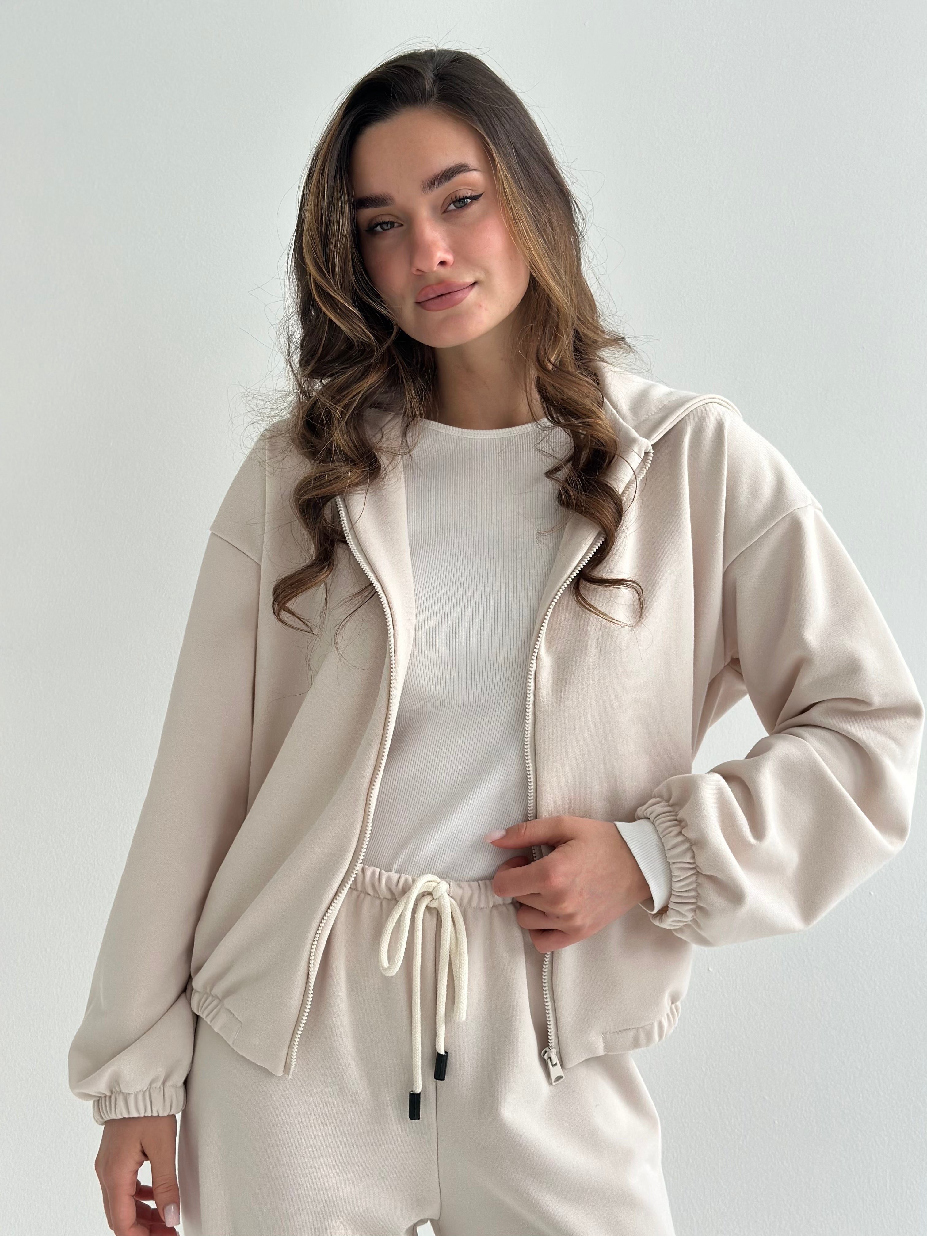 Suit Jacket and Pants 2-thread milky