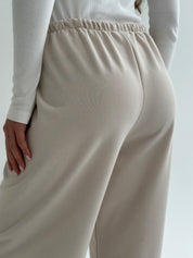 Suit Jacket and Pants 2-thread milky