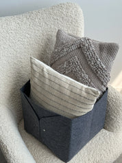 Felt box slipper basket