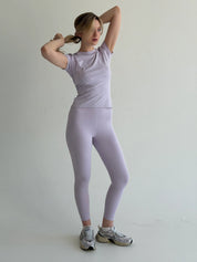 Lavender yoga leggings