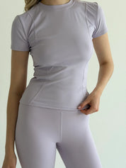Yoga t-shirt lavender