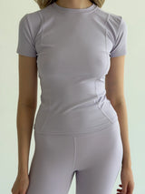 Yoga t-shirt lavender