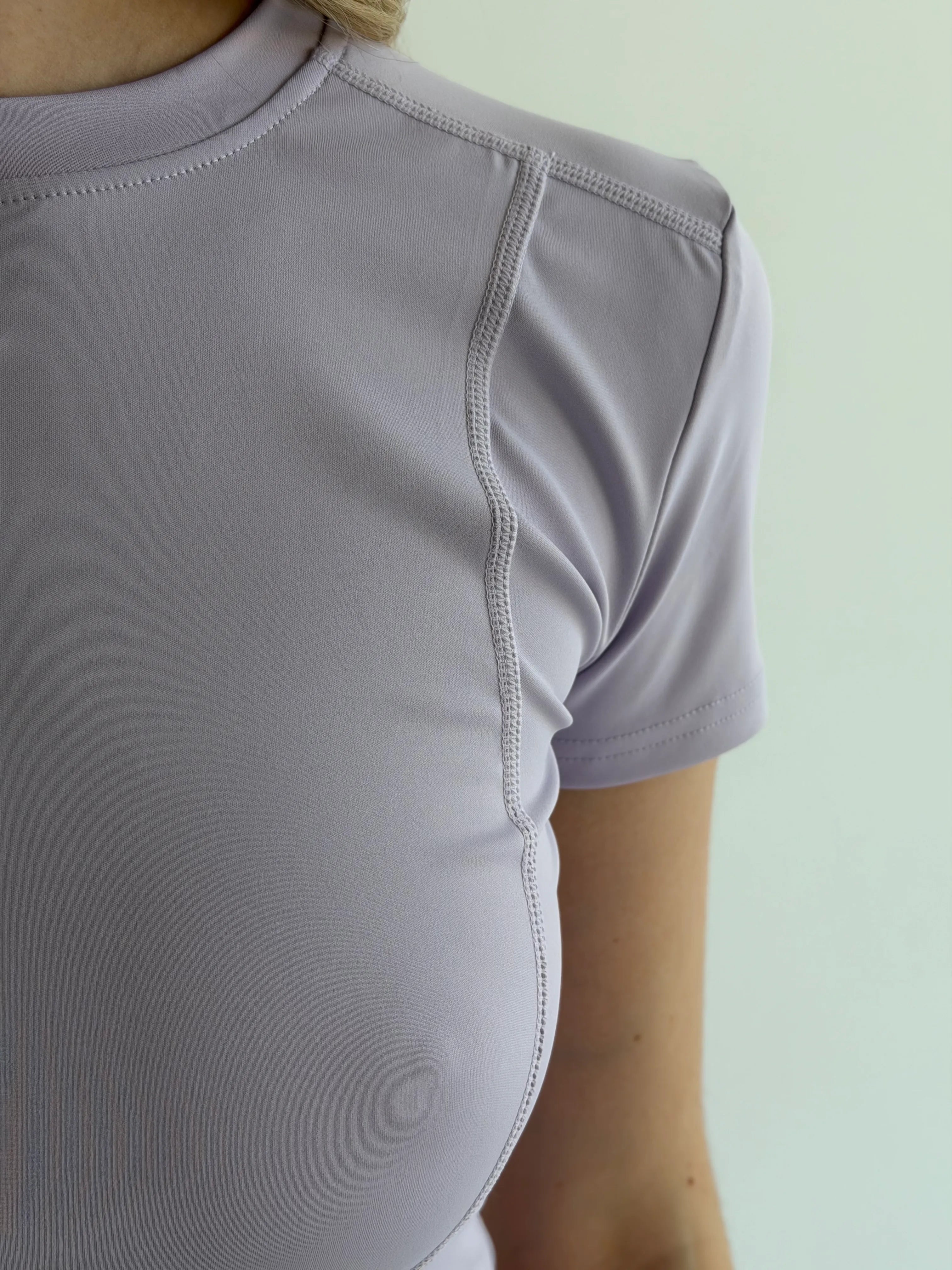 Yoga t-shirt lavender