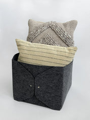 Felt box slipper basket