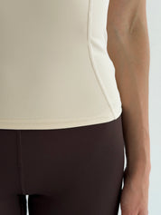 Yoga t-shirt milky