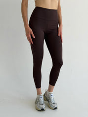 Brown yoga leggings