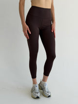 Brown yoga leggings