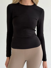 Yoga longsleeve black