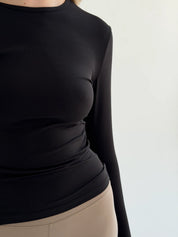 Yoga longsleeve black