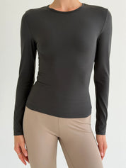 Yoga longsleeve graphite