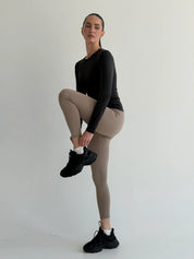 Yoga longsleeve black