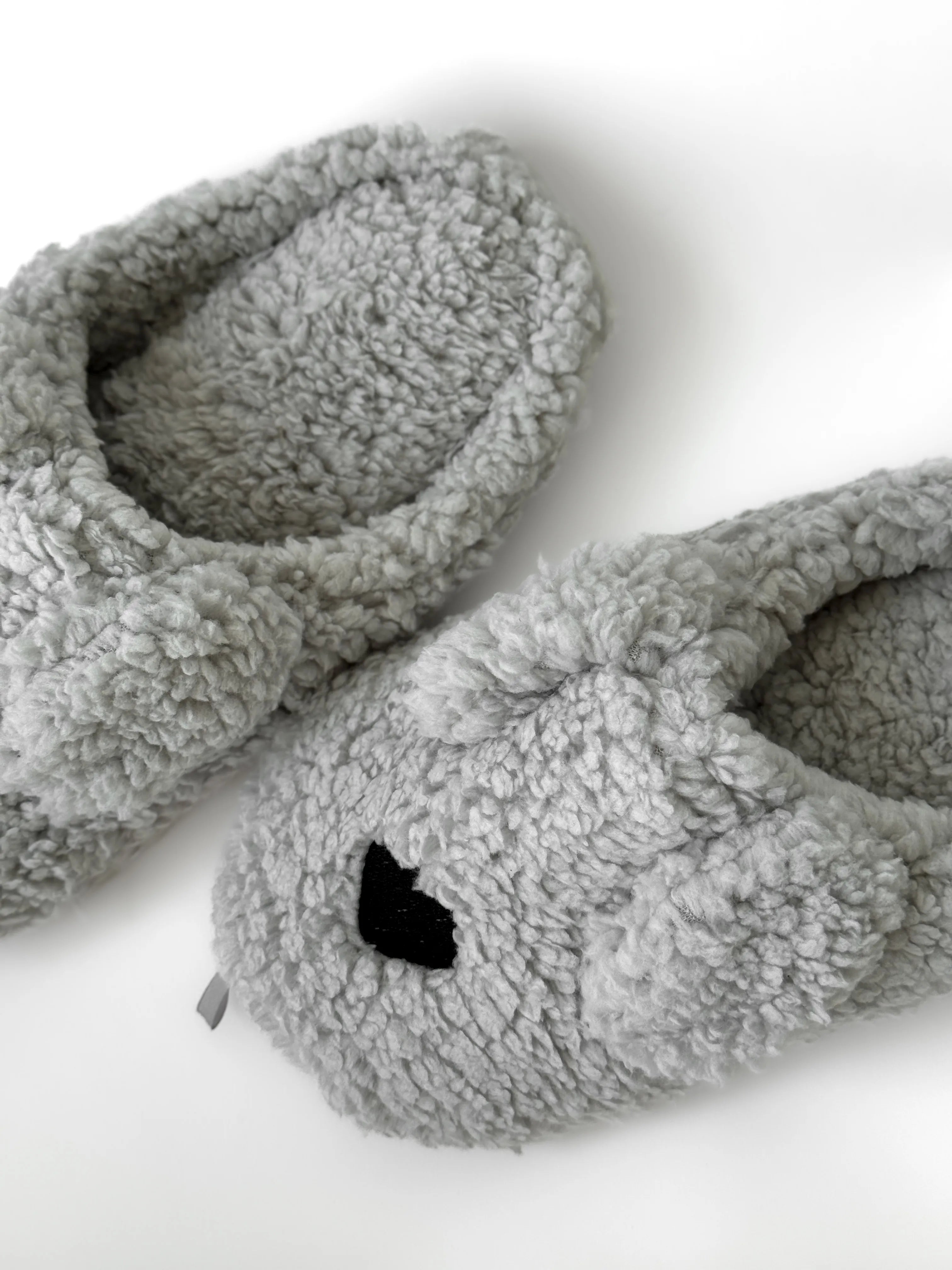 Women's slippers HS-LUX ANIMALS dog gray