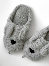 Women's slippers HS-LUX ANIMALS dog gray