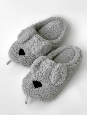 Women's slippers HS-LUX ANIMALS dog gray