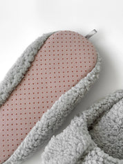 Women's slippers HS-LUX ANIMALS dog gray