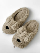 Women's slippers HS-LUX ANIMALS dog beige