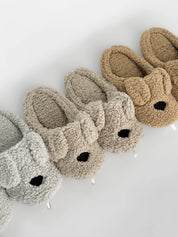 Women's slippers HS-LUX ANIMALS dog beige