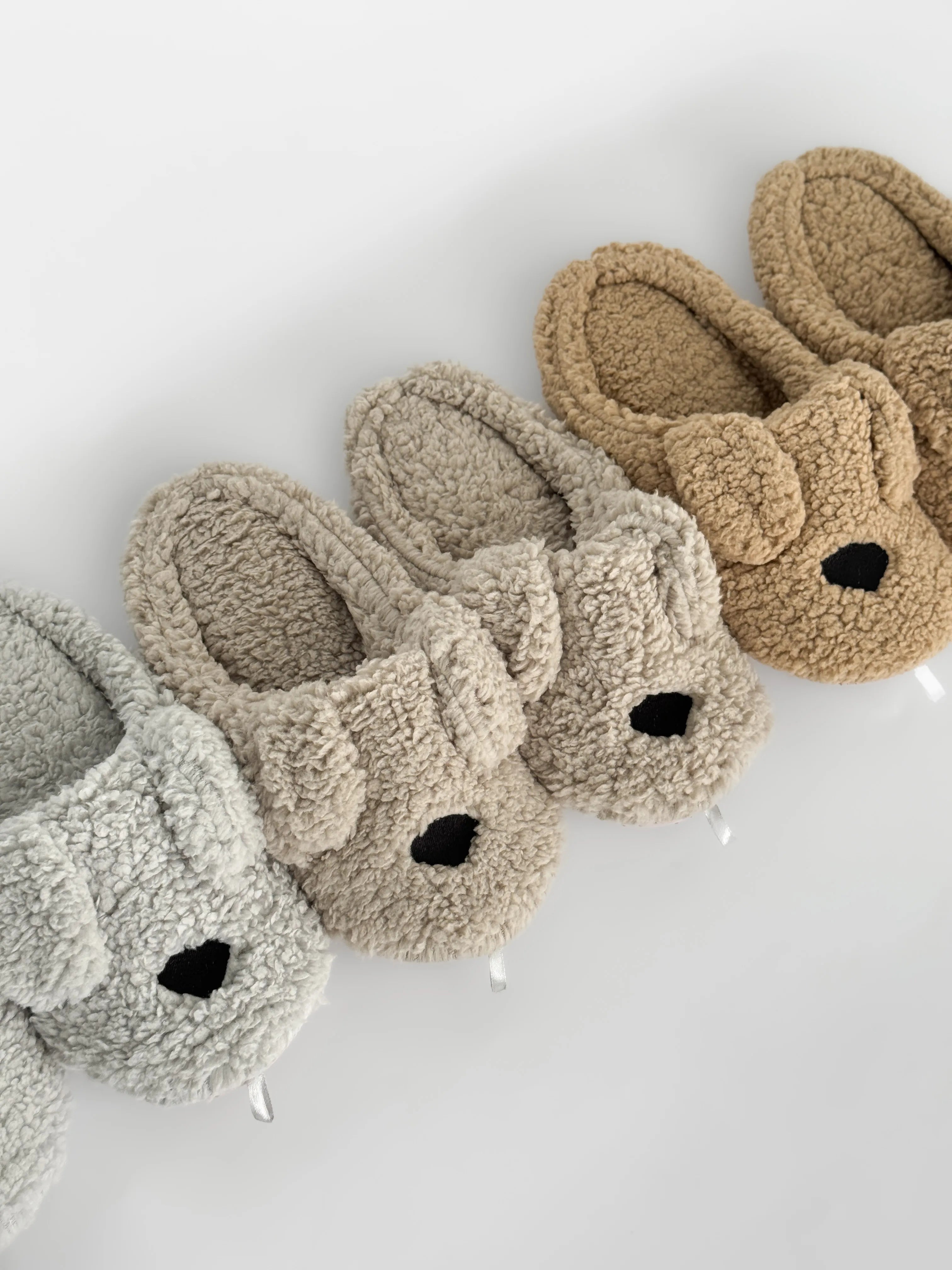 Women's slippers HS-LUX ANIMALS dog beige