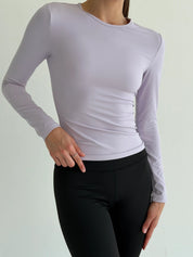 Yoga longsleeve lavender