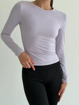 Yoga longsleeve lavender