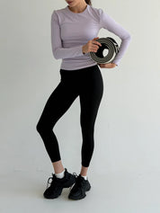 Yoga longsleeve lavender