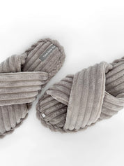 Women's slippers HS-Puffy grey
