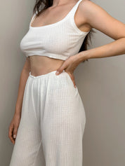 Ribbed top mini milk