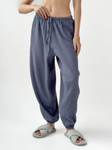 Muslin Pants Mono Harem Pants blue 2-sl