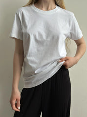 T-shirt White knit