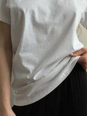 T-shirt White knit