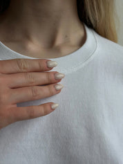 T-shirt White knit