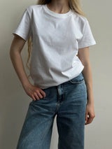 T-shirt White knit