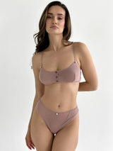 Underwear Ribbed mink top