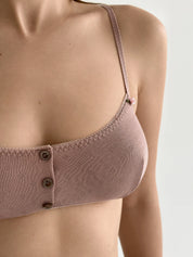 Underwear Ribbed mink top