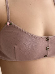Underwear Ribbed mink top