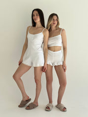Ribana strappy top white