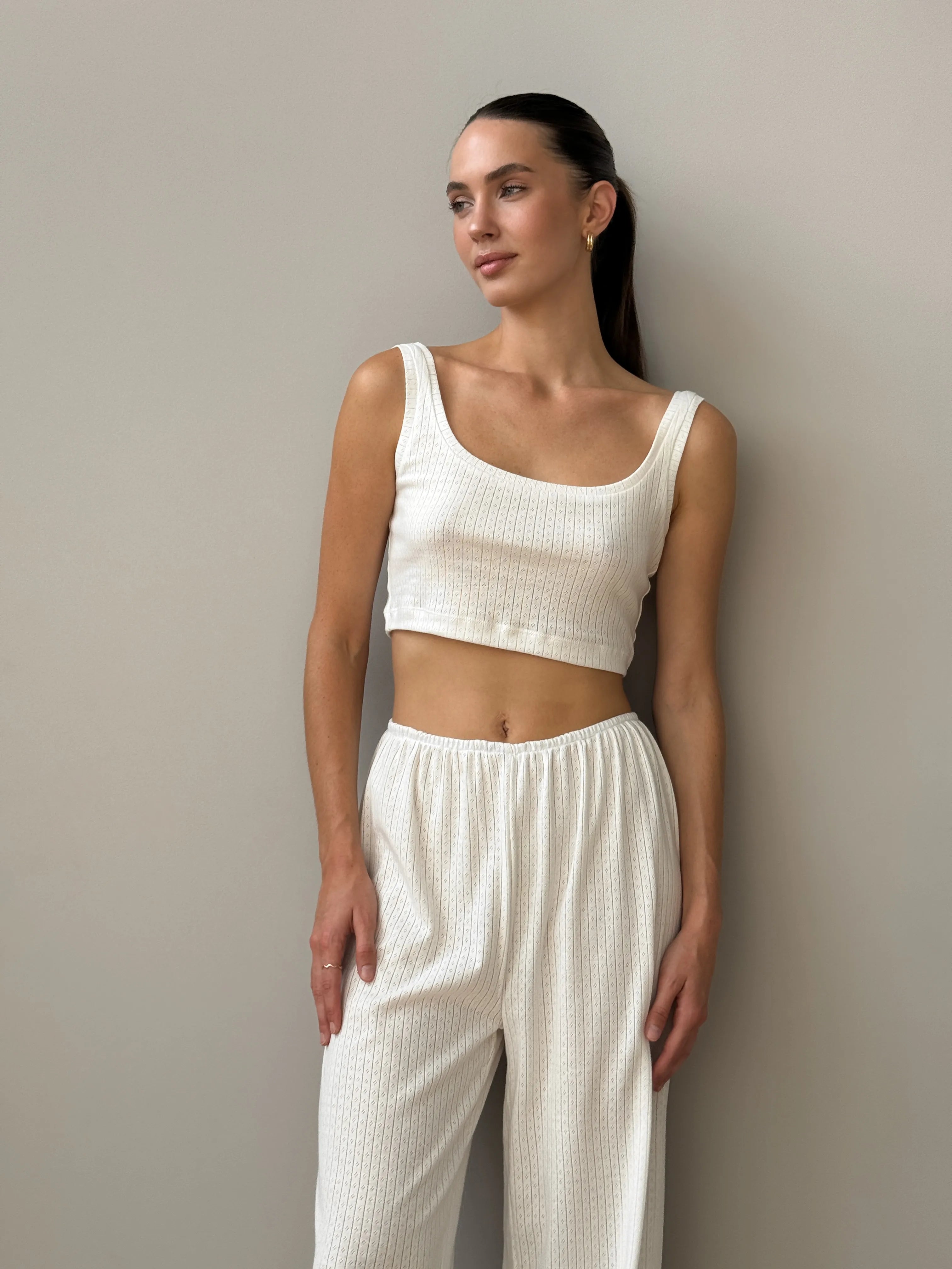 Ribbed top mini milk